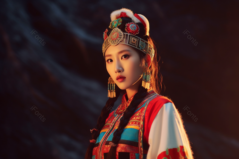 藏族写真民族服饰少数民族背景图,高清,摄影图,摄影图片,图片大全,摄影图免费下载